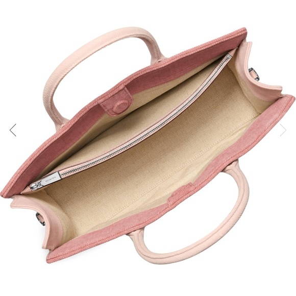 Michael Kors Scarlett Medium Denim Satchel Bag - Picture 3 of 16